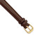 deBeer Brown Leather Watch Band BA19, BA19-12, View 7