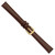deBeer Brown Leather Watch Band BA19, BA19-12, View 9