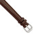 deBeer Brown Leather Watch Band BA19, BAW19-12, View 42