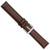deBeer Brown Leather Watch Band BA19, BAW19-17, View 56