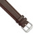 deBeer Brown Leather Watch Band BA19, BAW19-18, View 57