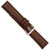 deBeer Brown Leather Watch Band BA19, BAW19-19, View 62