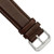 deBeer Brown Leather Watch Band BA19, BAW19-20, View 63