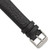 deBeer Black Distressed Leather Watch Band BAW319