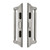 Silver-Tone Apple Watch Adapter Pair for Original 42mm and 44mm Cases AWBS42, AWBS42-22, AWBS42-24, View 2