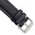 deBeer Navy White-Stitched Leather Watch Band BA136, BA136-22, View 18