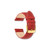 deBeer Red White-Stitched Leather Watch Band BA138, BAY138-16, BAY138-18, View 20