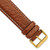deBeer Havana White-Stitched Leather Watch Band BA97, BAY97-22, View 88