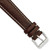 deBeer Brown White-Stitched Leather Watch Band BA98, BA98-19, View 19