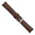 deBeer Brown White-Stitched Leather Watch Band BA98, BA98-20, View 25