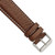 deBeer Brown White-Stitched Leather Watch Band BA98, BA98-22, View 27