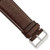 deBeer Brown White-Stitched Leather Watch Band BA98, BA98-26, View 35