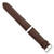 deBeer Brown White-Stitched Leather Watch Band BA98, BA98-26, View 36