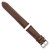 deBeer Brown White-Stitched Leather Watch Band BA98, BA98S-22, BA98S-24, View 63