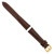 deBeer Brown White-Stitched Leather Watch Band BA98, BAY98-19, View 80
