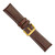 deBeer Brown White-Stitched Leather Watch Band BA98, BAY98S-22, BAY98S-24, View 114