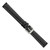 deBeer Black White-Stitched Leather Watch Band BA99, BA99-14, View 9