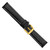 deBeer Black White-Stitched Leather Watch Band BA99, BAY99-18, View 85