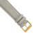 deBeer Gray Vegan-Friendly Microfiber Watch Band BA563, BAY563-12, BAY563-14, View 5