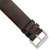 deBeer Brown Italian Calfskin Leather Watch Band BA353, BAW353-22, View 21