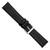 deBeer Black Genuine Calf Leather Watch Band BA358, BA358-20, View 16