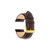 deBeer Brown White-Stitched Oil-Tanned Leather Watch Band BA193, BA193-14, BA193-16, View 4