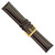 deBeer Brown White-Stitched Oil-Tanned Leather Watch Band BA193, BA193-24, View 30