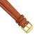 deBeer Havana White-Stitched Oil-Tanned Leather Watch Band BA194, BA194-19, View 16
