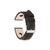 deBeer Black Grand Prix Leather Watch Band with Orange Stitching BA371, BAW371-18, BAW371-20, View 16