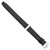 deBeer Black Flat Lizard-Grain Leather Watch Band BA93, BAW93-17, View 48