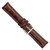 deBeer Havana Chronograph White-Stitched Crocodile-Grain Leather Watch Band BAWS104, BAWS104-18, BAWS104-19, View 4