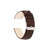 deBeer Dark Brown Matte Genuine Alligator Leather Watch Band 410MY