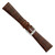 deBeer Havana Flat Genuine Alligator Leather Watch Band 414P, 414P-18, 414P-19, View 4