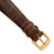 deBeer Havana Flat Genuine Alligator Leather Watch Band 414P, 414PY-18, 414PY-20, View 5