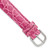 deBeer Pink Genuine Caiman Leather Watch Band 429
