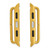 Gold-Tone Apple Watch Adapter Pair for Original 42mm Case and 24mm Band AWBG42-24