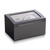 Carbon Fiber Finish Two-Watch Winder with Storage, View 4