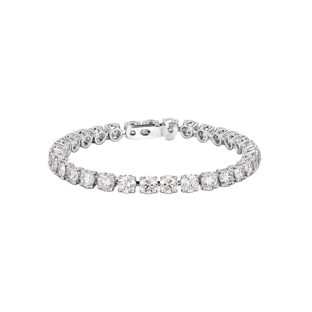 Cartier Architecture and purity — representative Lignes Essentielles bracelet, brilliant-cut diamonds