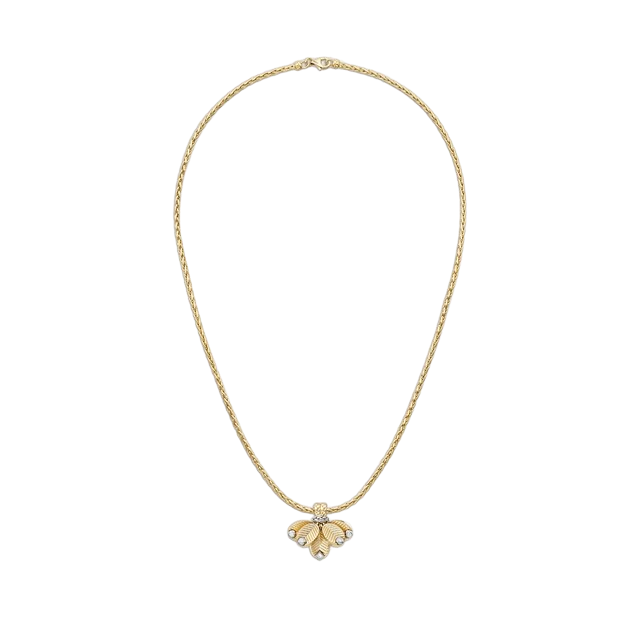 Cartier Grain de Café — representative Grain de Café necklace, diamonds