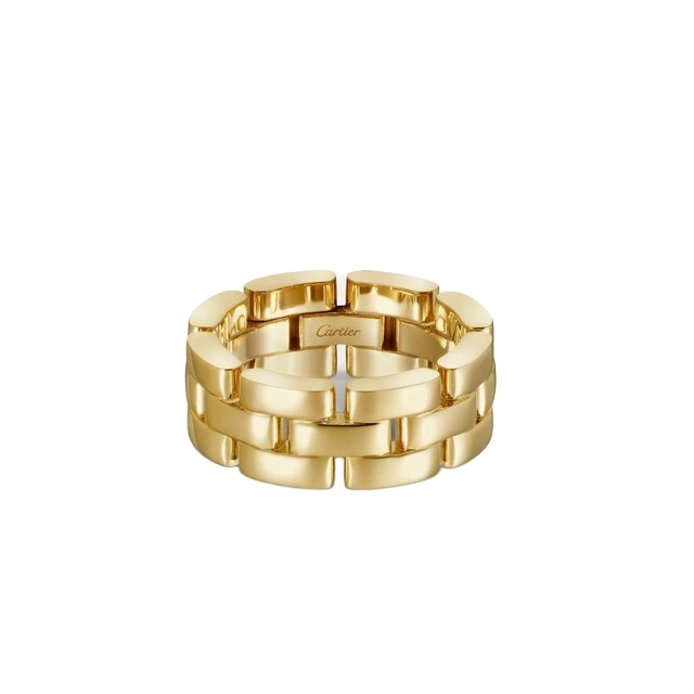 Cartier Maillon Panthère — representative Maillon Panthère ring, triple row