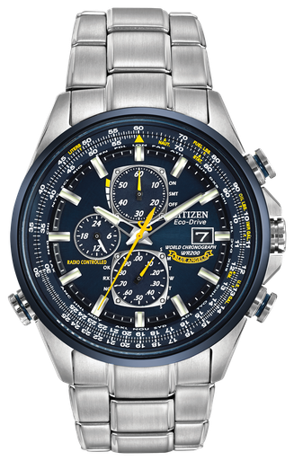 Citizen World Chronograph A-T Blue Angels AT8020-54L | Gregorio Diamonds