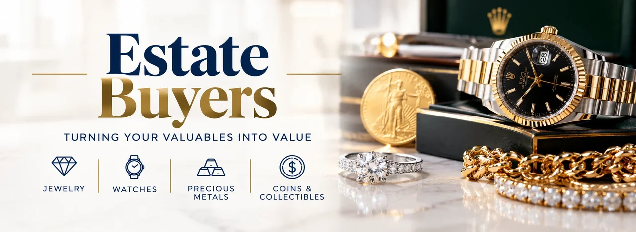 Gregorio Diamonds estate buyers banner — Estate Jewelry Buyers in Hialeah, FL