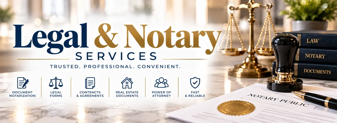 Gregorio Diamonds legal & notary banner — Notary Public Services in Hialeah, FL — Hialeah, Florida