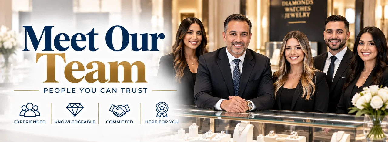 Gregorio Diamonds meet our team banner — Meet Our Team — Gregorio Diamonds Jewelers in Hialeah, FL — Hialeah, Florida