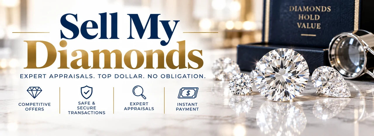 Gregorio Diamonds sell my diamonds banner — Sell Diamonds in Hialeah, FL — Trusted Diamond Buyers — Hialeah, Florida