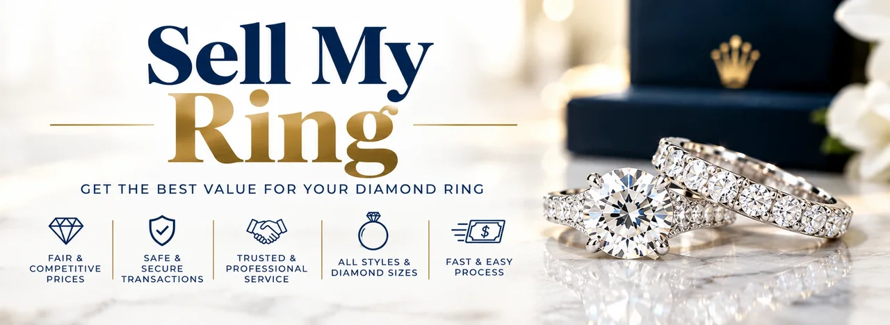 Gregorio Diamonds sell my ring banner — Sell Your Ring in Hialeah, FL — Diamond & Engagement Ring Buyers — Hialeah, Florida