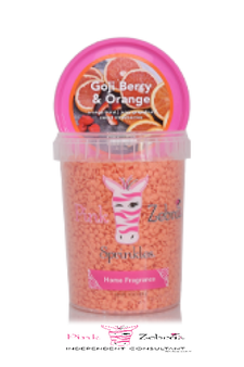 Goji Berry Orange NEW
Orange Burst, Juicy Grapefruit, Sweet Strawberries. A thoughtful blend of professionally created ingredients enhanced by essential and natural oils. Made in Texas, USA. Sales individually as 3.75 oz Net wt Bag
