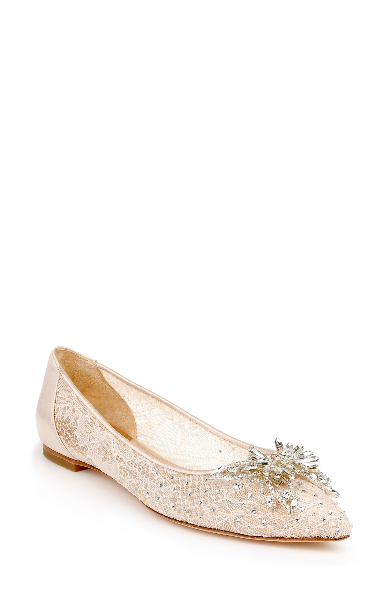 Kaitlin Pointed Toe Flat Shoe by Badgley Mishcka