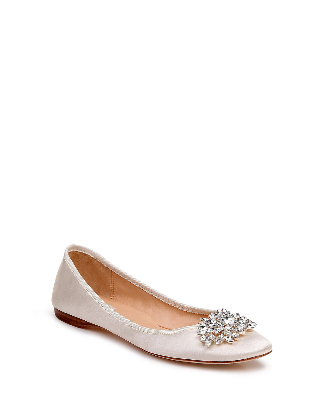 Pippa Ballet Flat Evening Shoe by Badgley Mischka