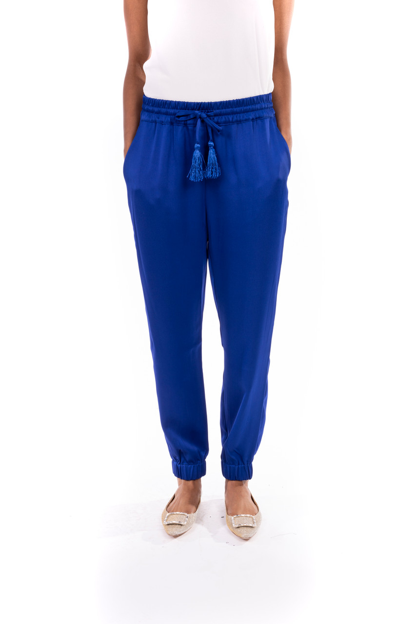 Satin jogger pajamas Clearance